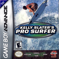 Kelly Slater's Pro Surfer GameBoy Advance US box art